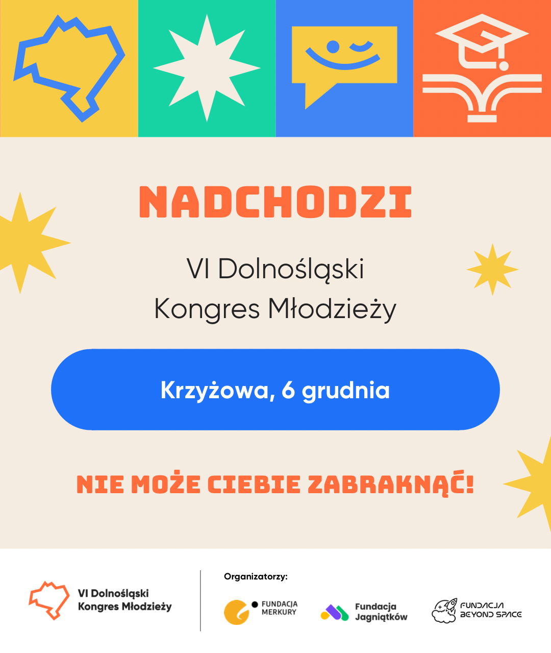 grafika nadchodzi VI Dolnośląski Kongres Młodzieży