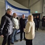 oficjalni goście podczas otwarcia magazynu