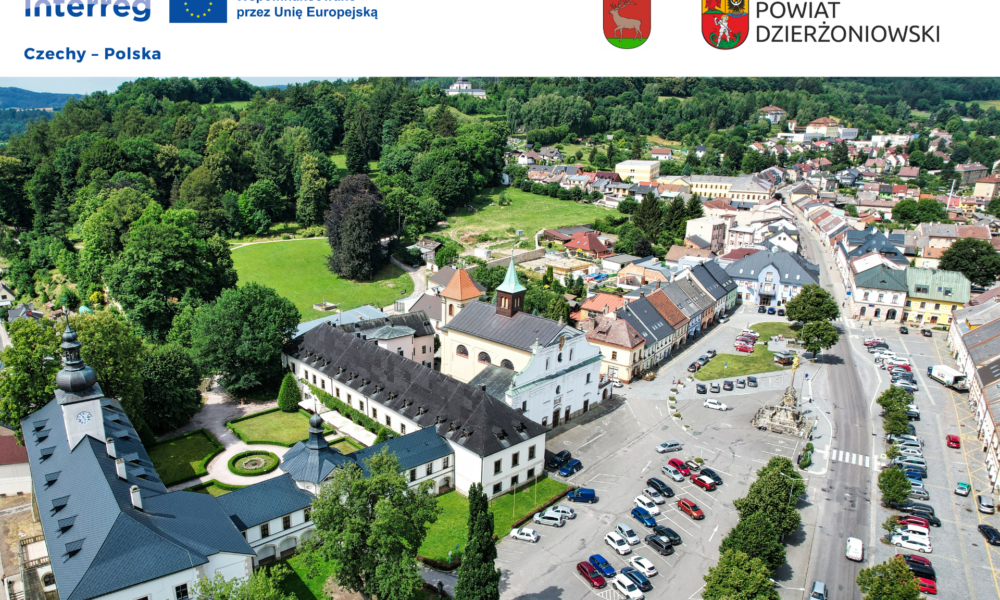 Widok na czeskie miasto Letohrad