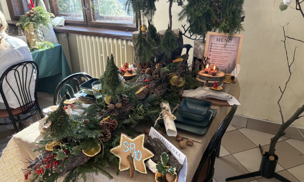 zbliżenie na zwycięski stół konkursowy