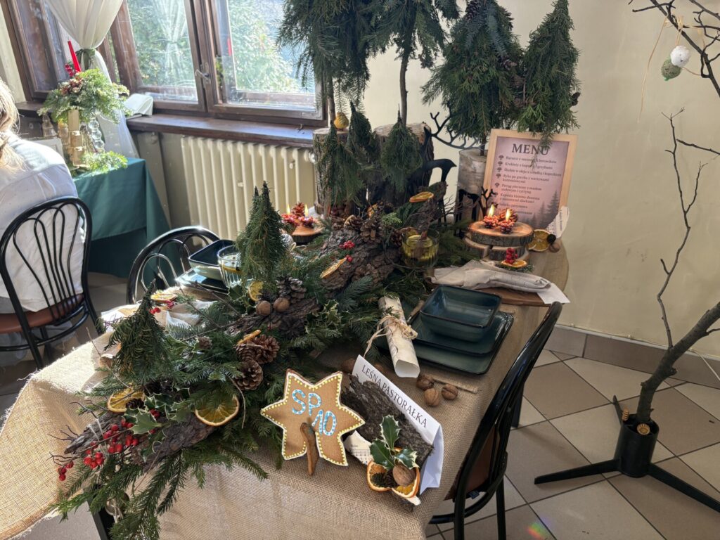 zbliżenie na zwycięski stół konkursowy