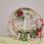 bombka zrobiona z papieru