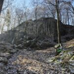 widok na przód wyrobiska