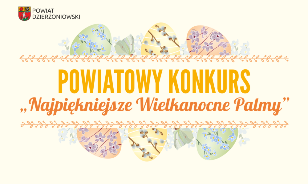 grafika promująca Powiatowy konkurs palm