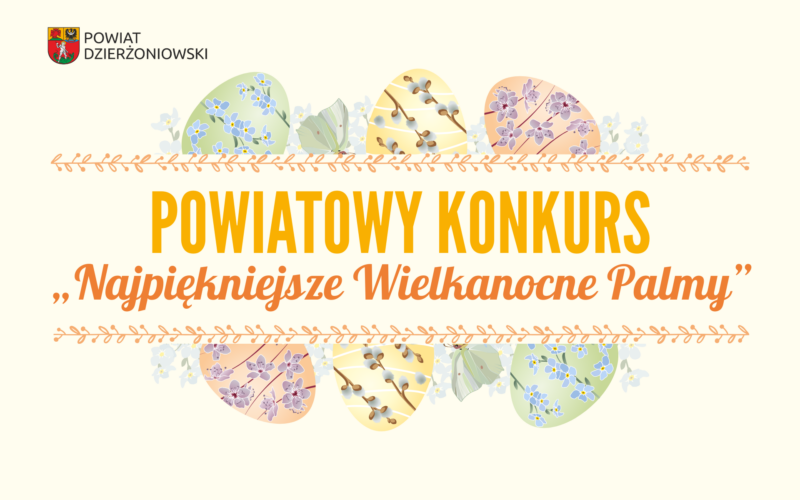 grafika promująca Powiatowy konkurs palm