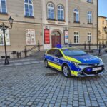 bok nowego radiowozu