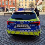 tył nowego radiowozu