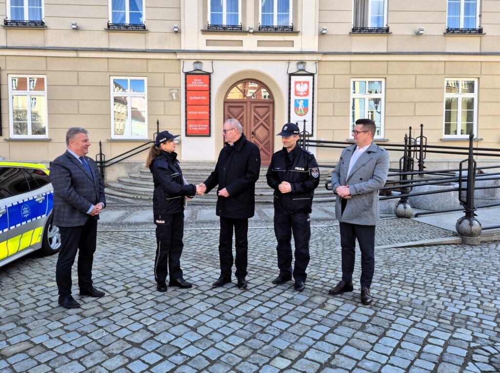 starosta z komendant policji