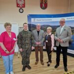 starosta, major i lekarz, dyrektor wydziału bezpieczeństwa