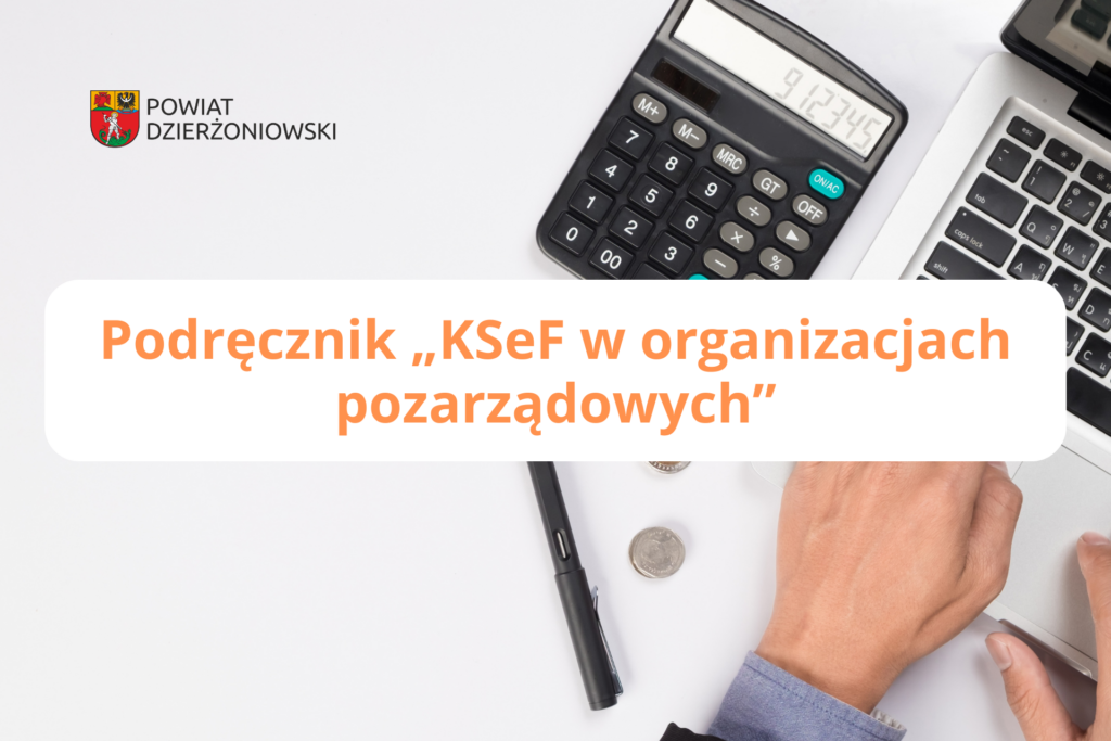 Podręcznik KSeF w organizacjach pozarządowych grafika