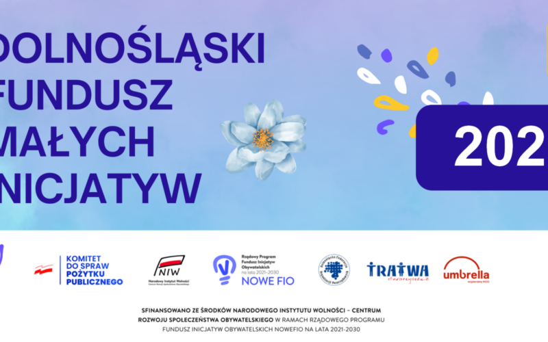 grafika promująca dolnośląski fundusz małych inicjatyw