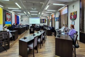 widok na salę podczas kwietniowej sesji