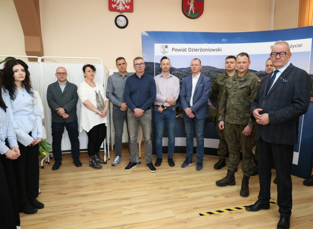 starosta z komisją wojskową