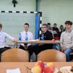 uczniowie podczas konkursu ekoSowy