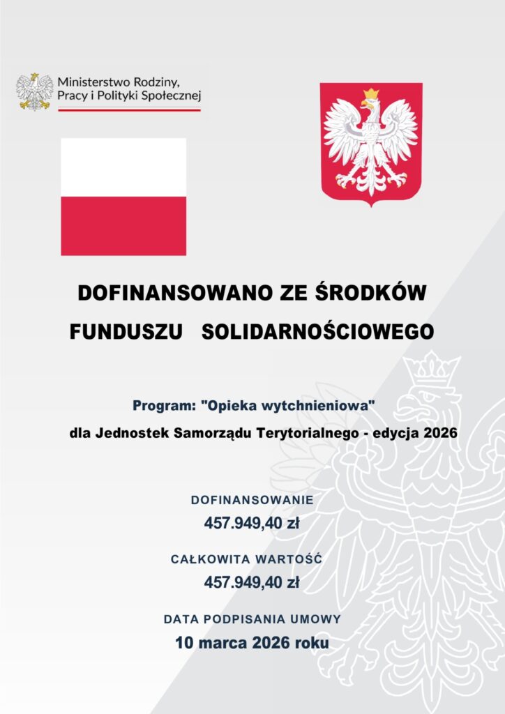 plakat projektowy funduszu