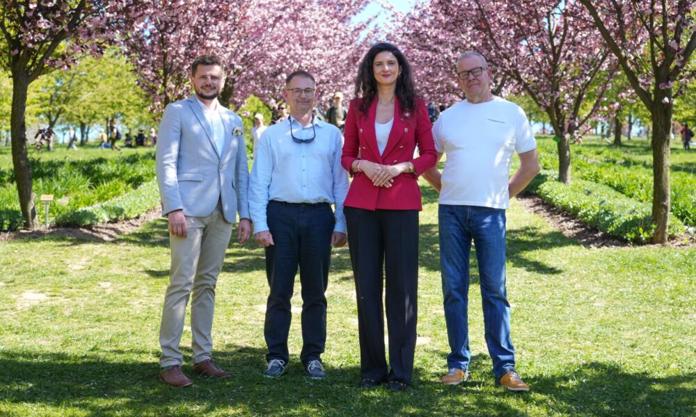 wojewoda, starosta i dyrektorzy ogrodu botanicznego