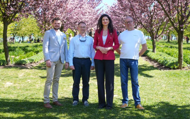 wojewoda, starosta i dyrektorzy ogrodu botanicznego