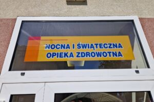 szyld nocnej i świątecznej opieki zdrowotnej