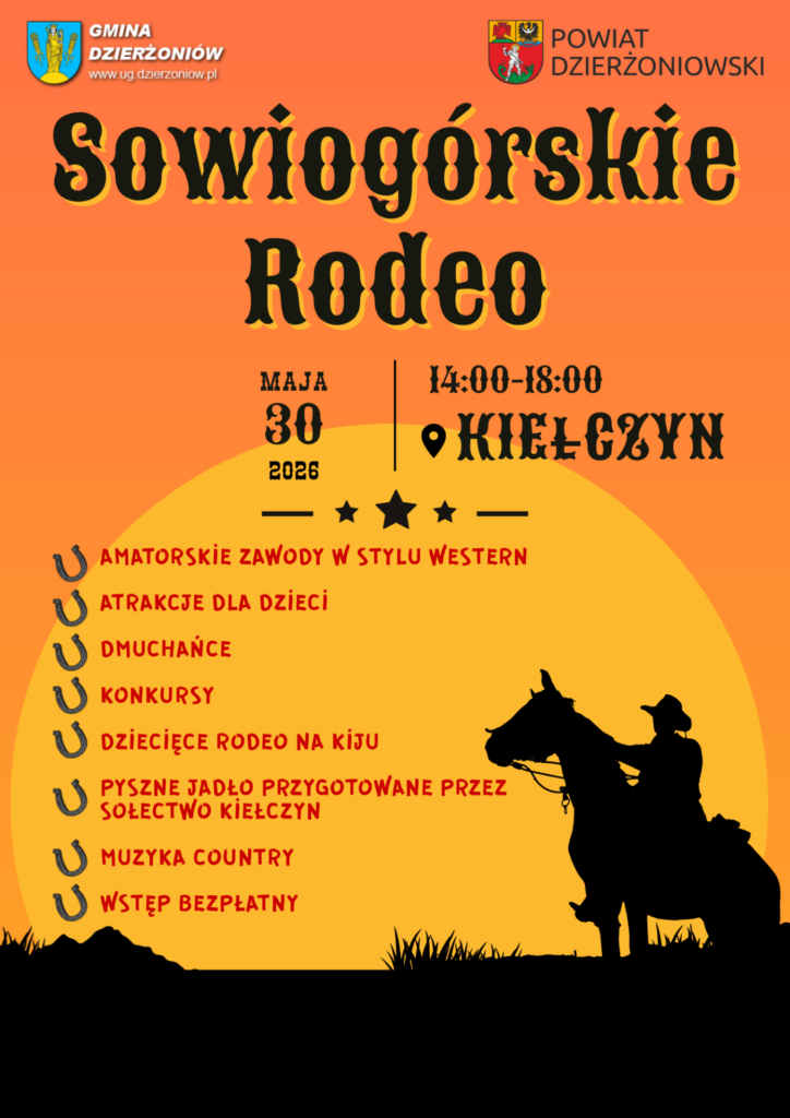 Sowiogórskie Rodeo plakat 