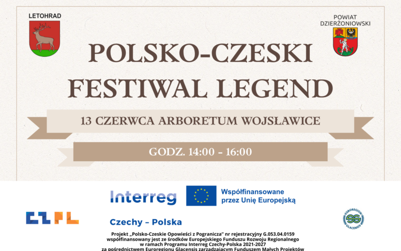 grafika promująca polsko-czeski festiwal lege