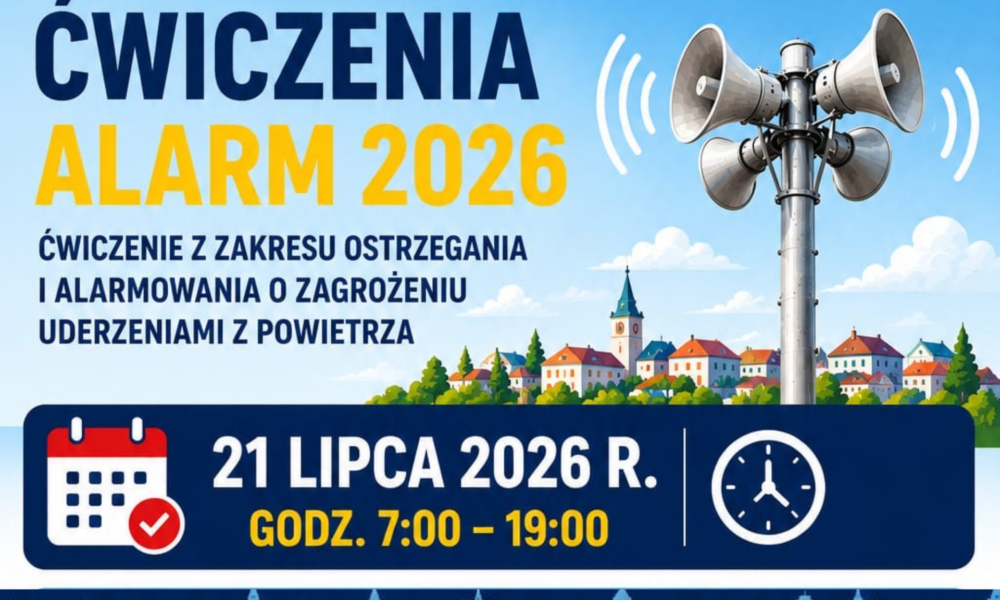 grafika ćwiczenia alarm 2026