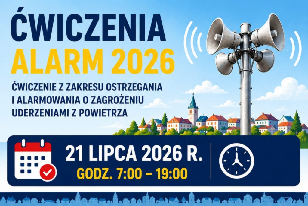 grafika ćwiczenia alarm 2026
