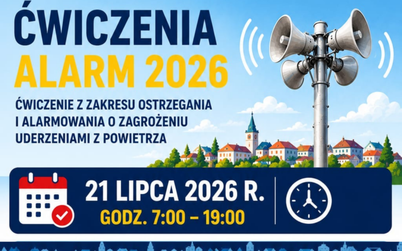 grafika ćwiczenia alarm 2026