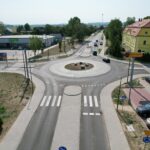 widok na rondo z Pieszyc w stronę Bielawy 2