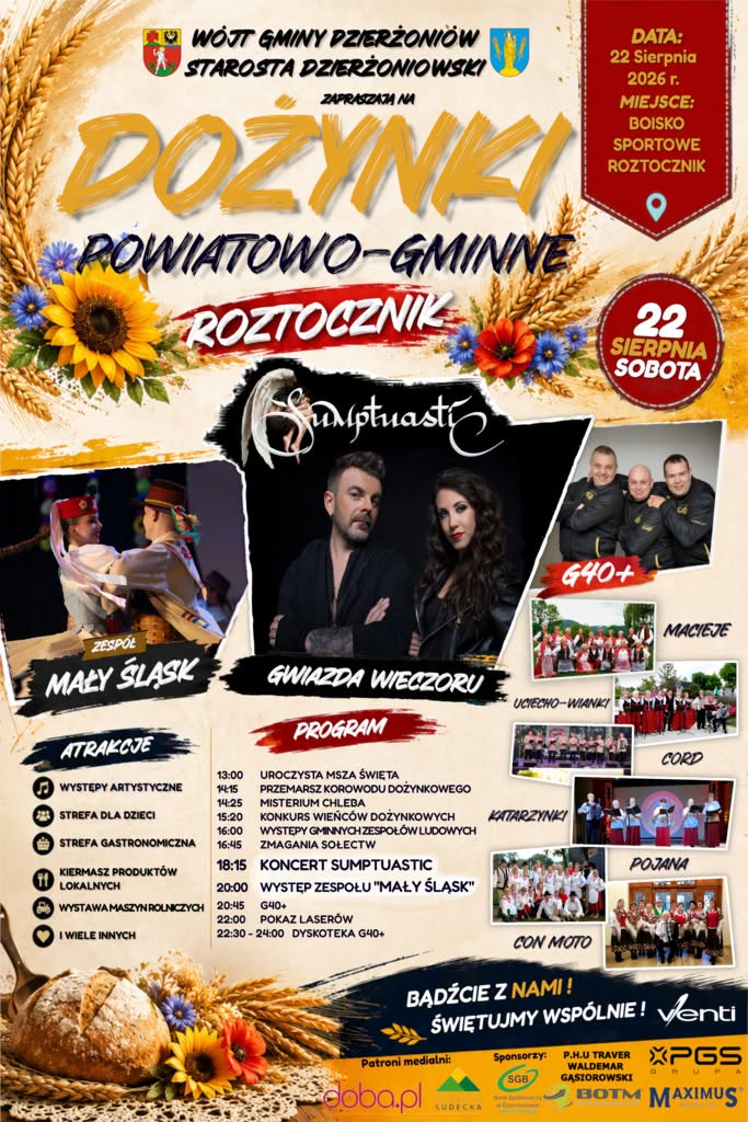 plakat dożynki