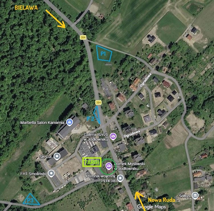 mapa targi
