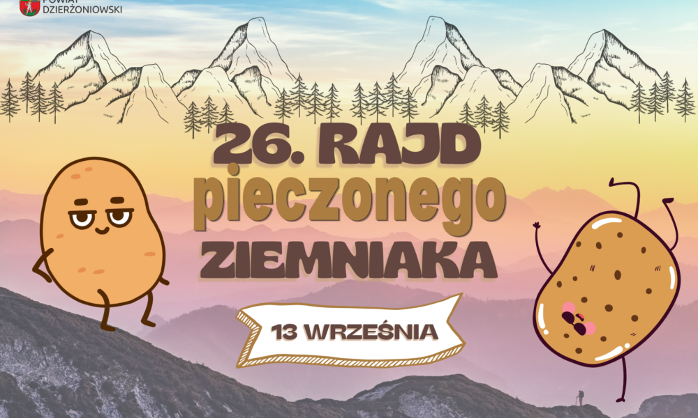 26. rajd pieczonego ziemniaka grafika