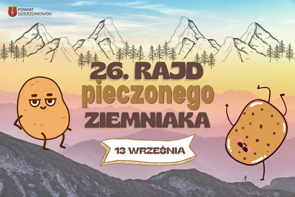 26. rajd pieczonego ziemniaka grafika
