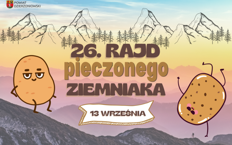 26. rajd pieczonego ziemniaka grafika