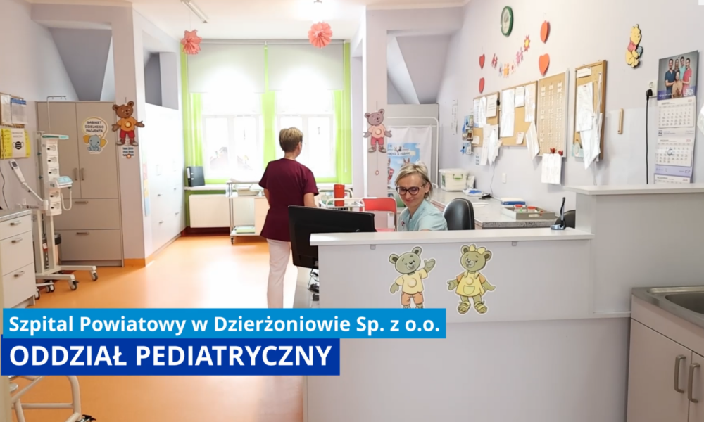 oddział pediatryczny w szpitalu