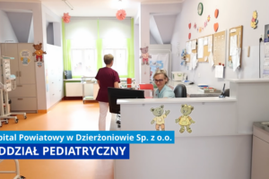 oddział pediatryczny w szpitalu