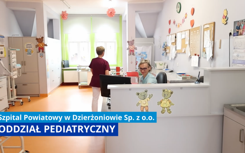 oddział pediatryczny w szpitalu