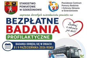 grafika promująca badania profilaktyczne