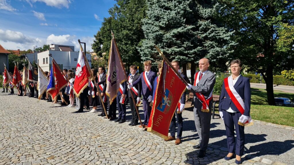zbliżenie na poczty sztandarowe