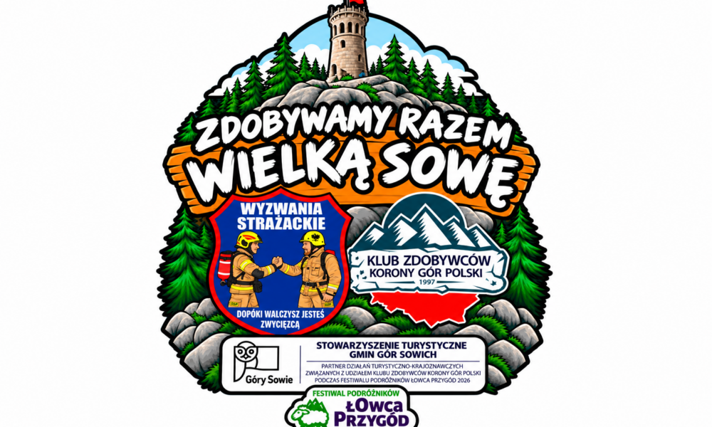 grafika zdobywamy razem Wielką Sowę