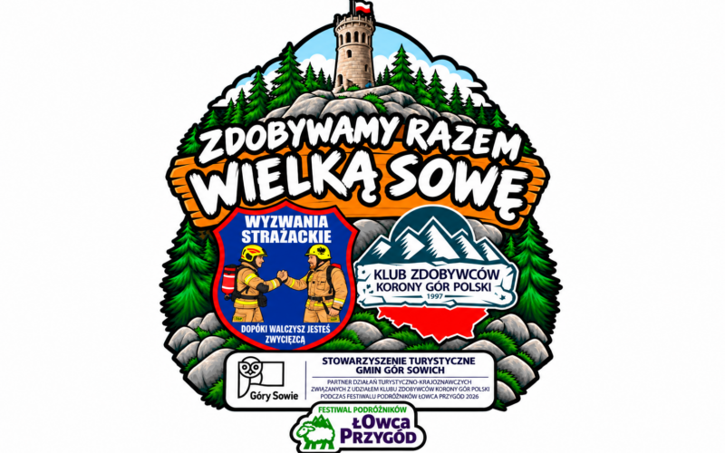 grafika zdobywamy razem Wielką Sowę